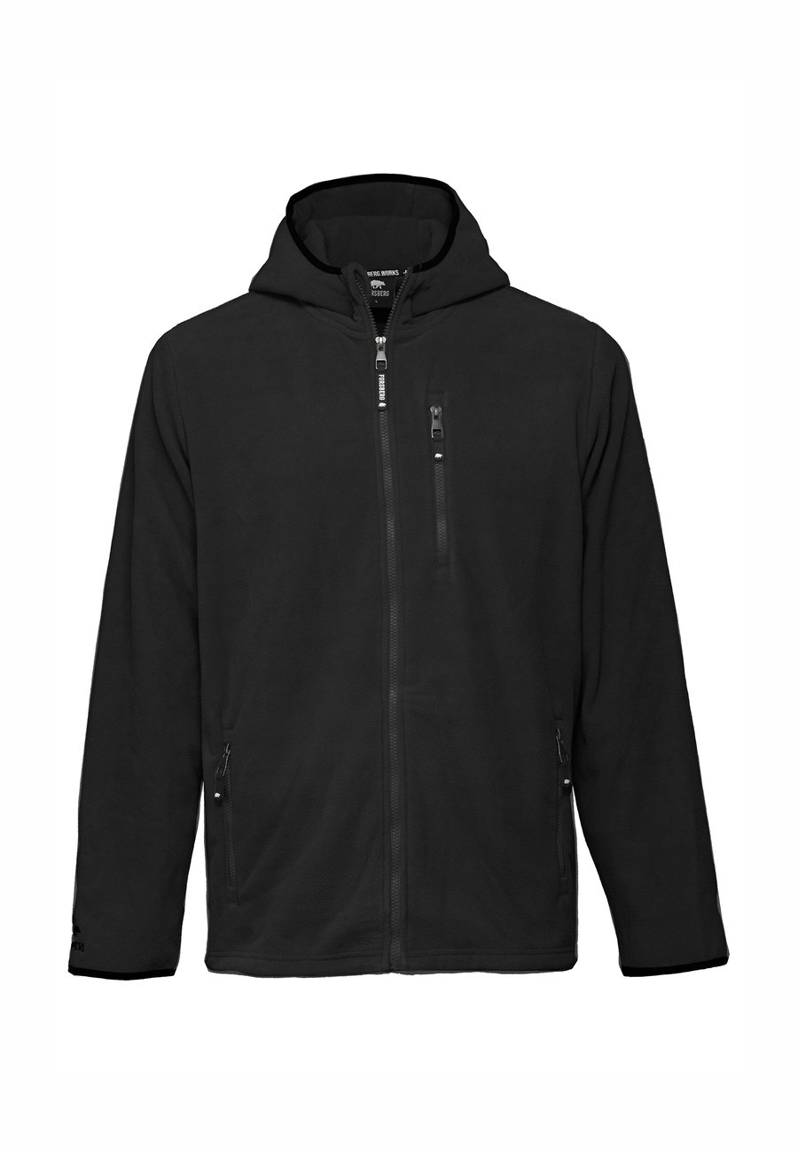 

Флисовая куртка FORSBERG DICKER HOODIE ZIPPER, Schwarz/Black