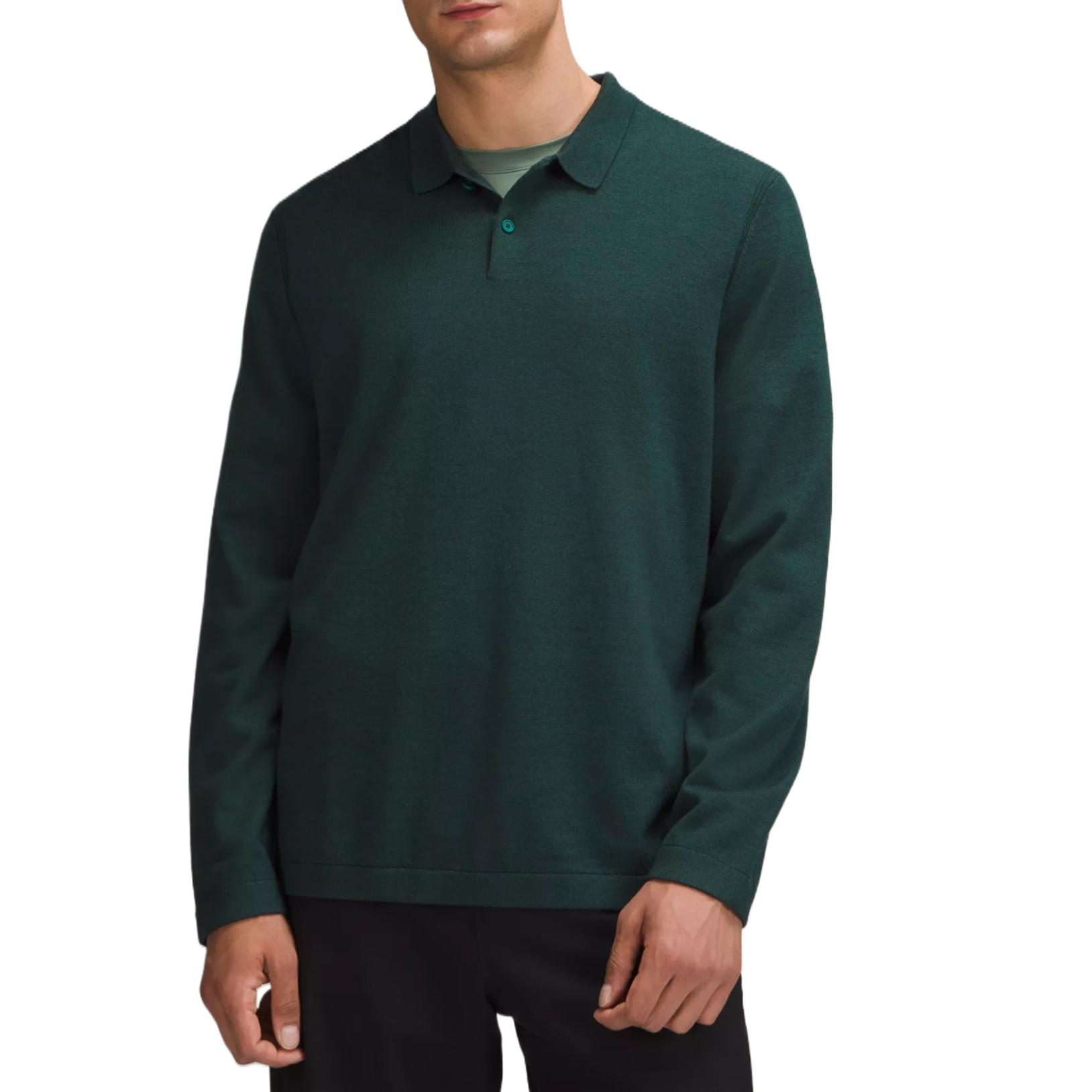 

New Venture New Venture вязаная поло для мужчин Lululemon, красный