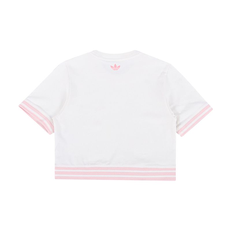 Adidas Originals Футболка SS25 белая для подростков — фото 2