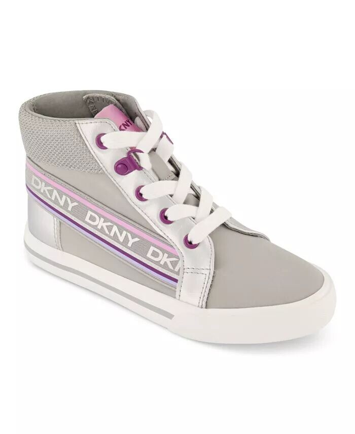 

Эластичные кроссовки Little Girls Hannah Dkny, серый