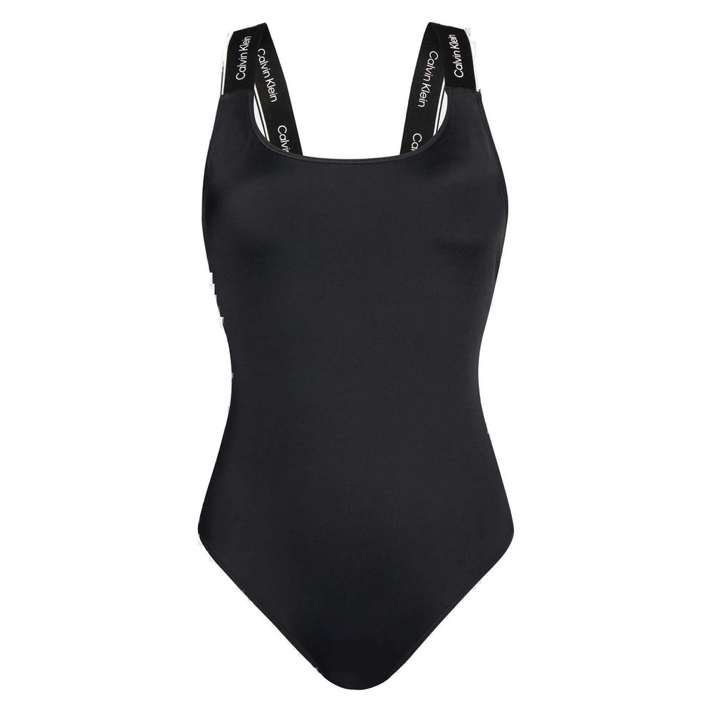 

Черный нейлоновый купальник Calvin Klein