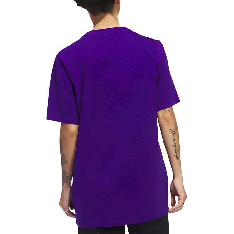 Футболка мужская фиолетовая Adidas Originals, фиолетовый — фото 4