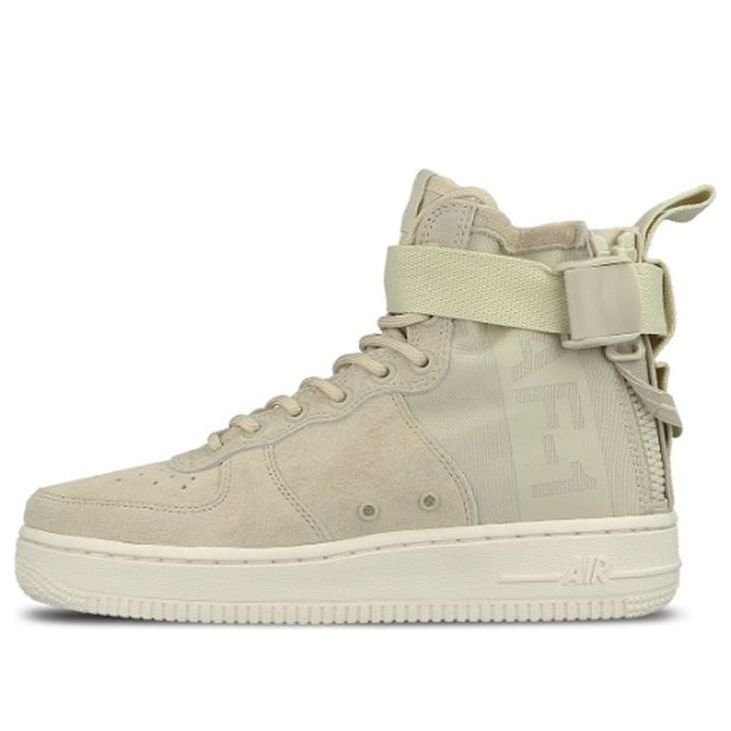 Кроссовки (WMNS) Nike SF Air Force 1 Mid 'Fossil', белый