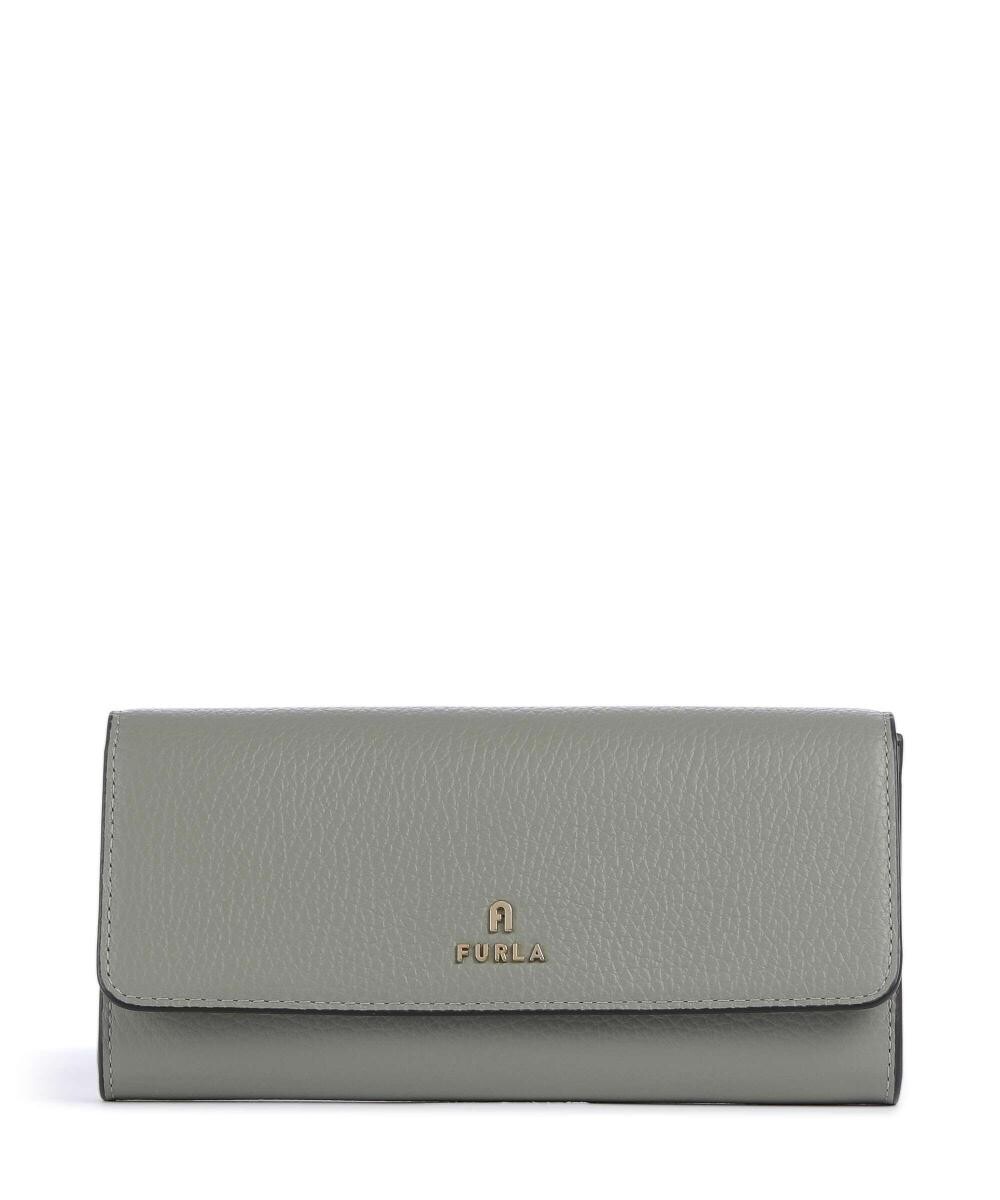 

Кошелек Camelia Continental из зерненой кожи Furla, зеленый