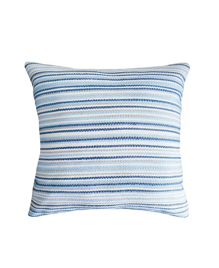 

Подушка Blue Yacht Stripe 20x20 для использования на открытом воздухе Anaya Home, синий