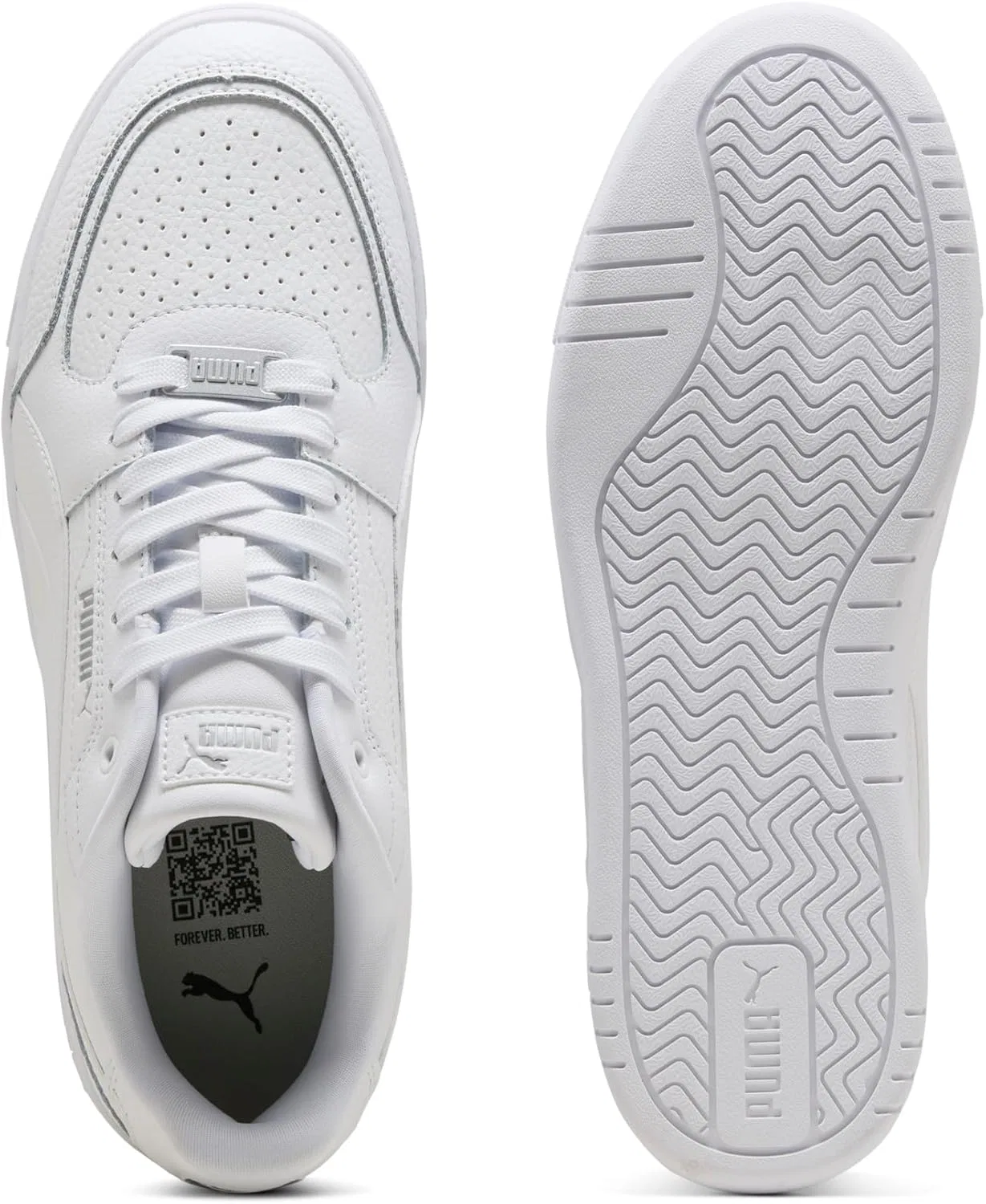 Кроссовки PUMA Caven III Plus, Puma White-puma Silver-puma Black — фото 4
