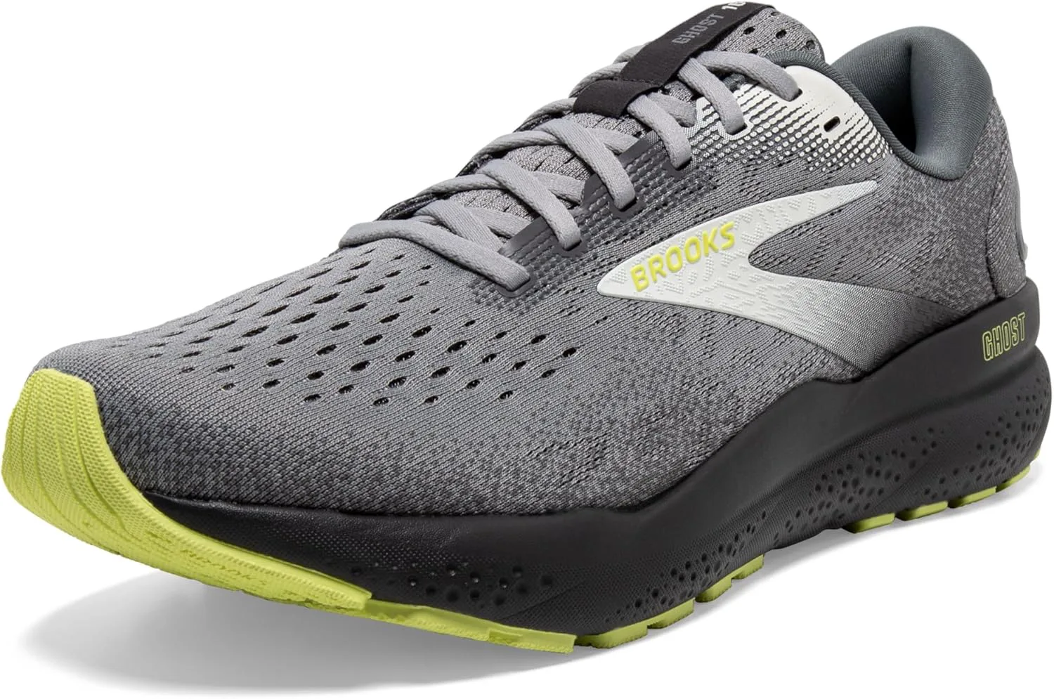 

Мужские нейтральные беговые кроссовки Brooks Ghost 16, серый
