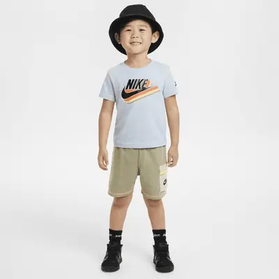 

Шорты Nike Sportswear Reimagine Toddler French Terry Shorts Set, цвет Neutral Olive