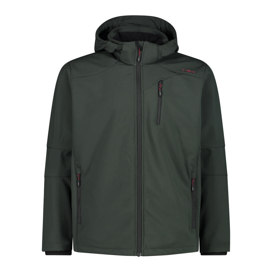 

Мужская куртка CMP Softshell с капюшоном и застежкой-молнией 3A40537N