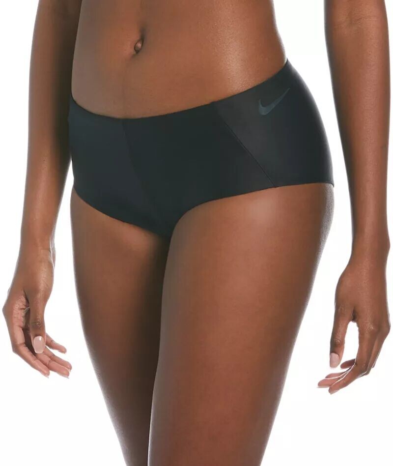 

Женские плавки для плавания Nike Cheeky Kickshort, черный