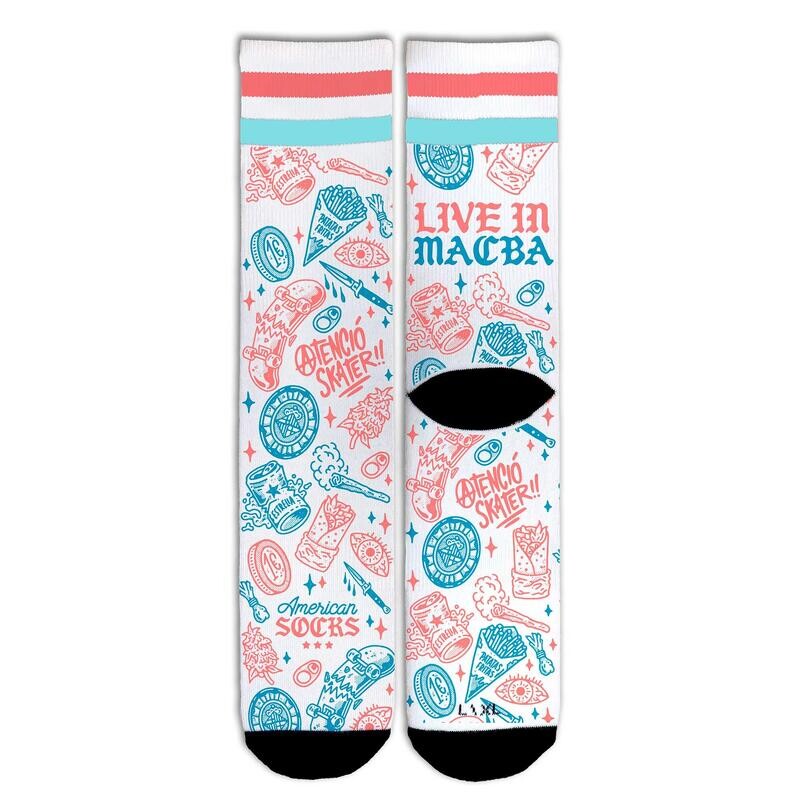 

Велосипедные носки American Socks, розовый