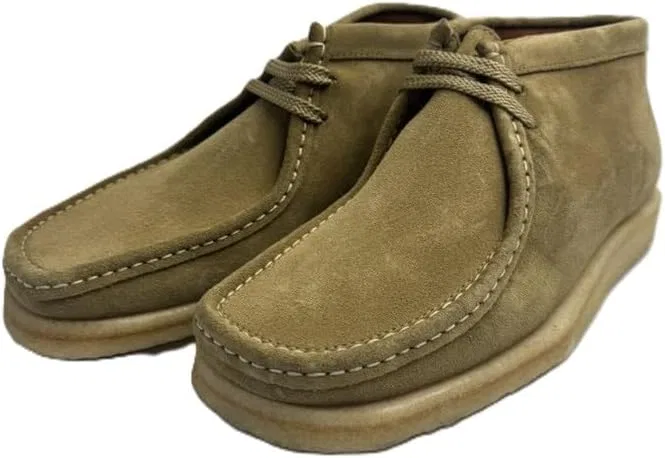 Лоферы замшевые Padmore&Barnes Original Mid, Beige Padmore&Barnes(パドモア&バーンズ)