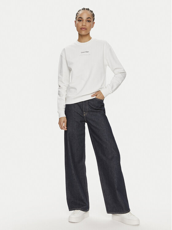 Толстовка стандартного кроя Calvin Klein, белый — фото 2