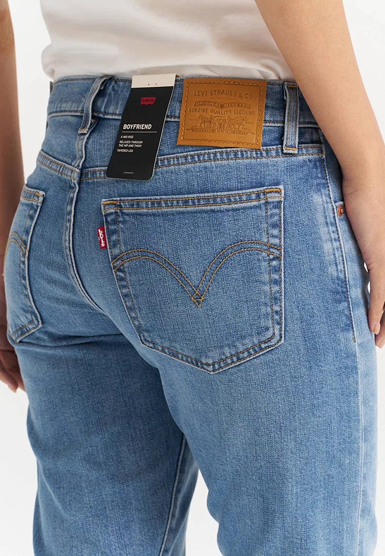 Джинсы женские, зауженные, средняя посадка, Levi’s, синие Levi'S — фото 2