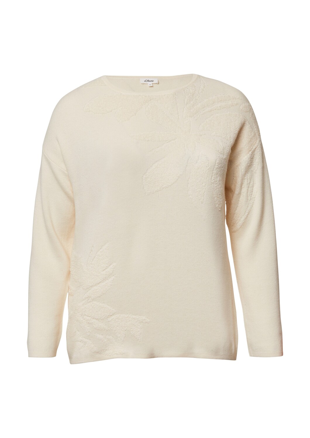 

s.Oliver Red Label Plus Свитер в цвете Cream