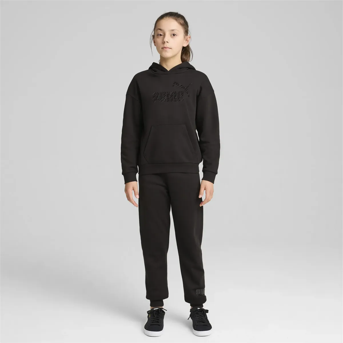 

Толстовка PUMA "ESS+ ANIMAL Hoodie Girls", черный