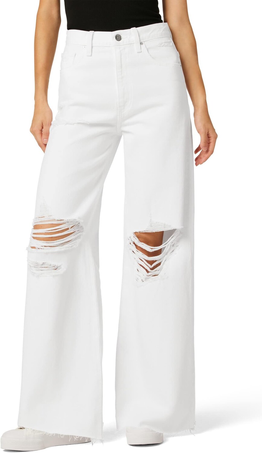 

Джинсы James High-Rise Wide Leg Hudson Jeans, цвет Dest. White