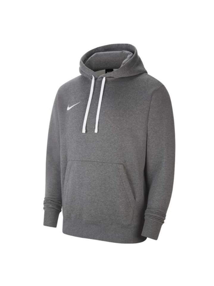 Nike Светло-серая хлопковая толстовка — фото 2