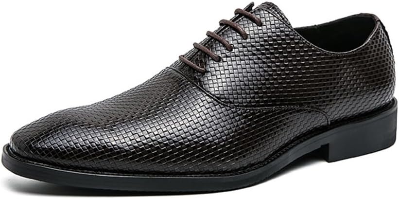 

Классические мужские туфли KYOESCAI, комфортные дерби с шнуровкой, деловые и свадебные оксфорды, коричневый