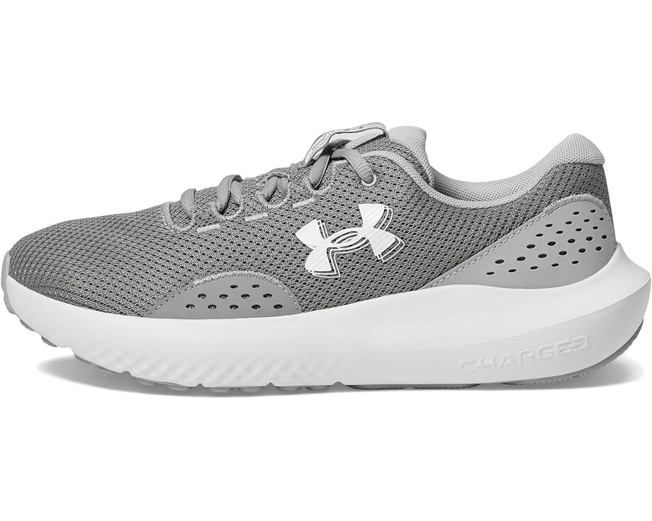 Кроссовки Under Armour Charged Surge, цвет Steel/Mod Gray/White — фото 4