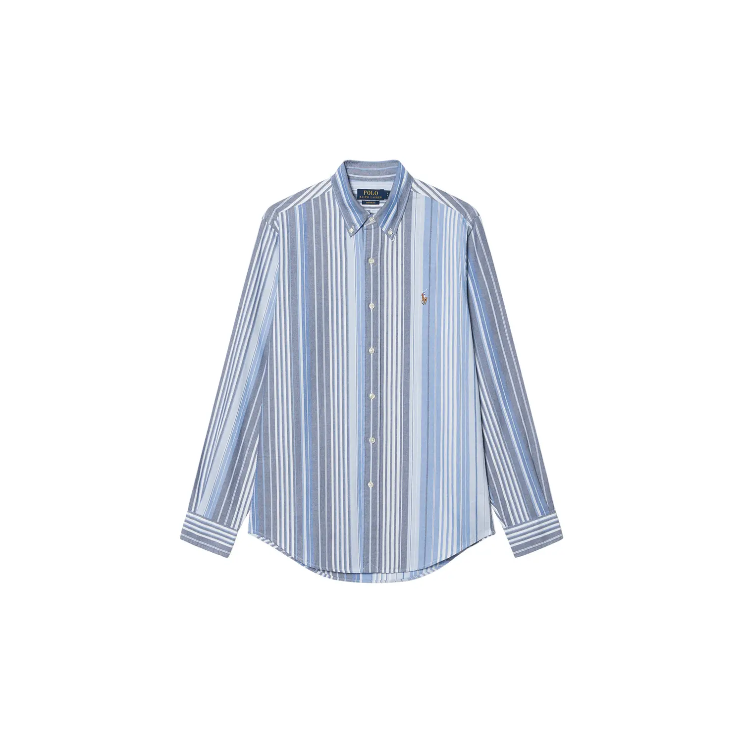 

Рубашка в полоску с вышитым логотипом Polo Ralph Lauren, мультиколор