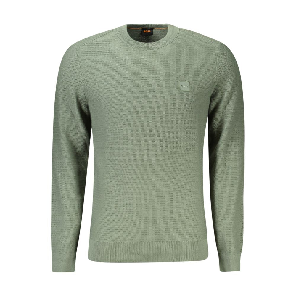 

Мужской свитер Hugo Boss Cotton Men, зеленый