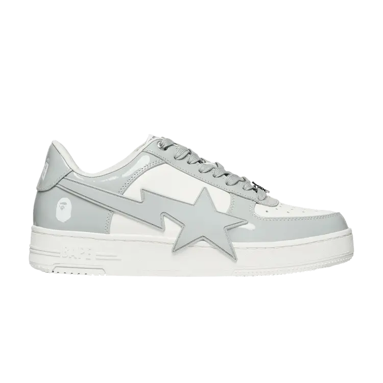 Кроссовки BAPE Wmns Bapesta OS #3 Grey, серый