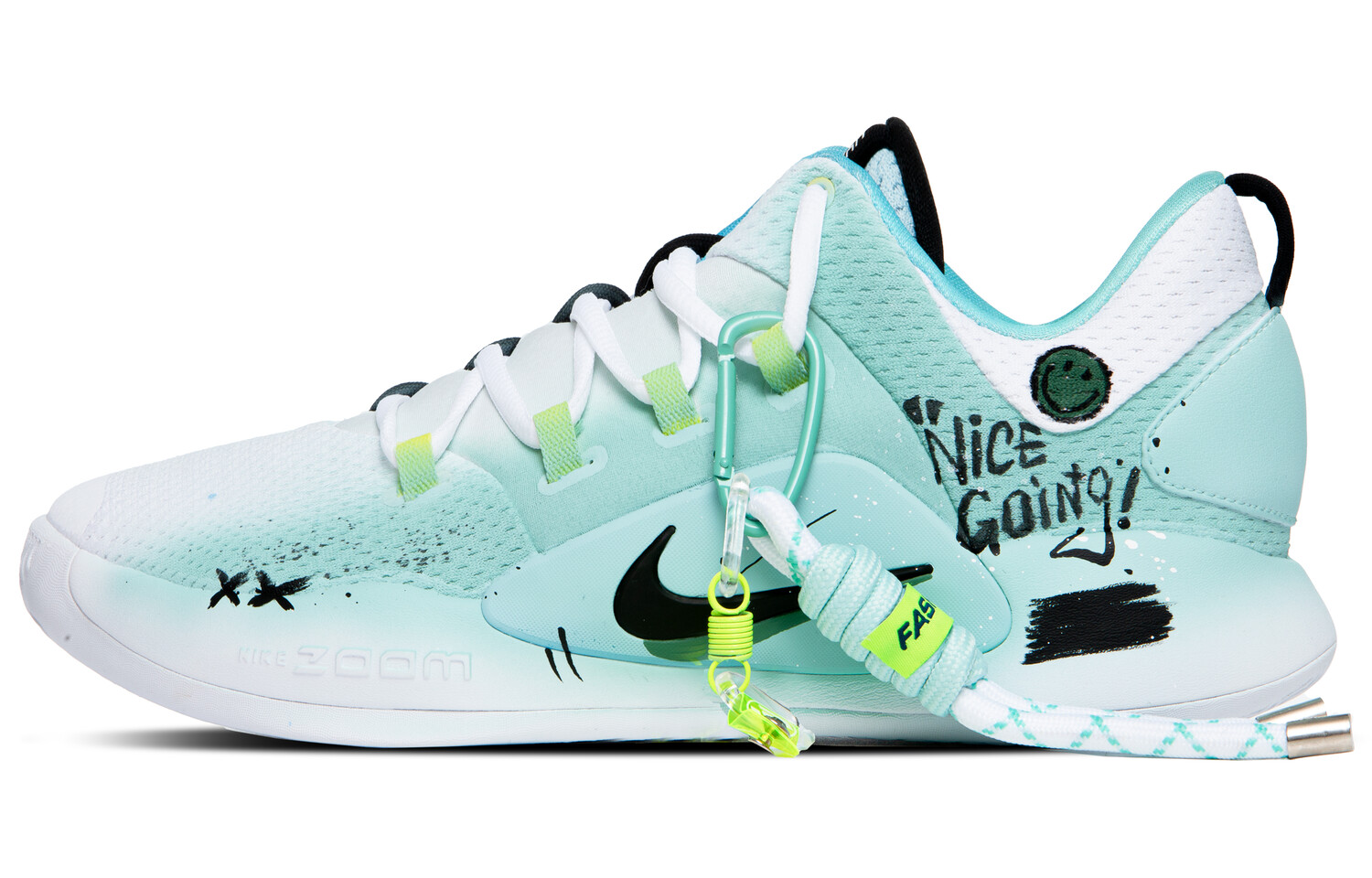 

Баскетбольные кроссовки Hyperdunk X мужские с низким верхом зеленые Nike