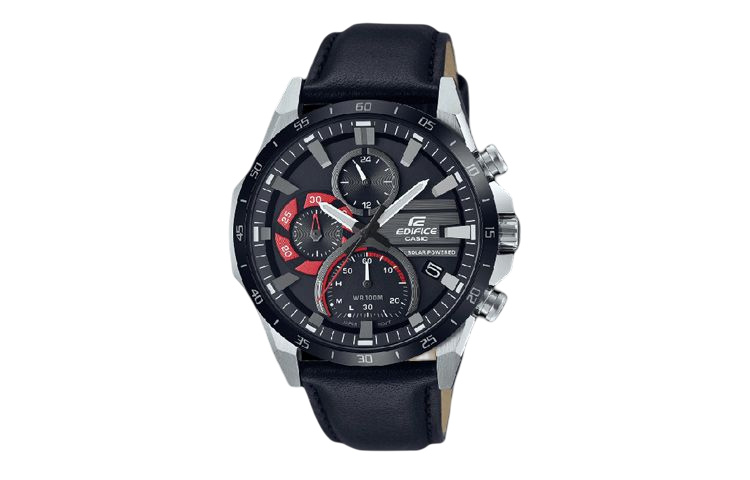 

CASIO Часы Men EDIFICE 49.5mm Black Watch EQS-940BL-1AV
