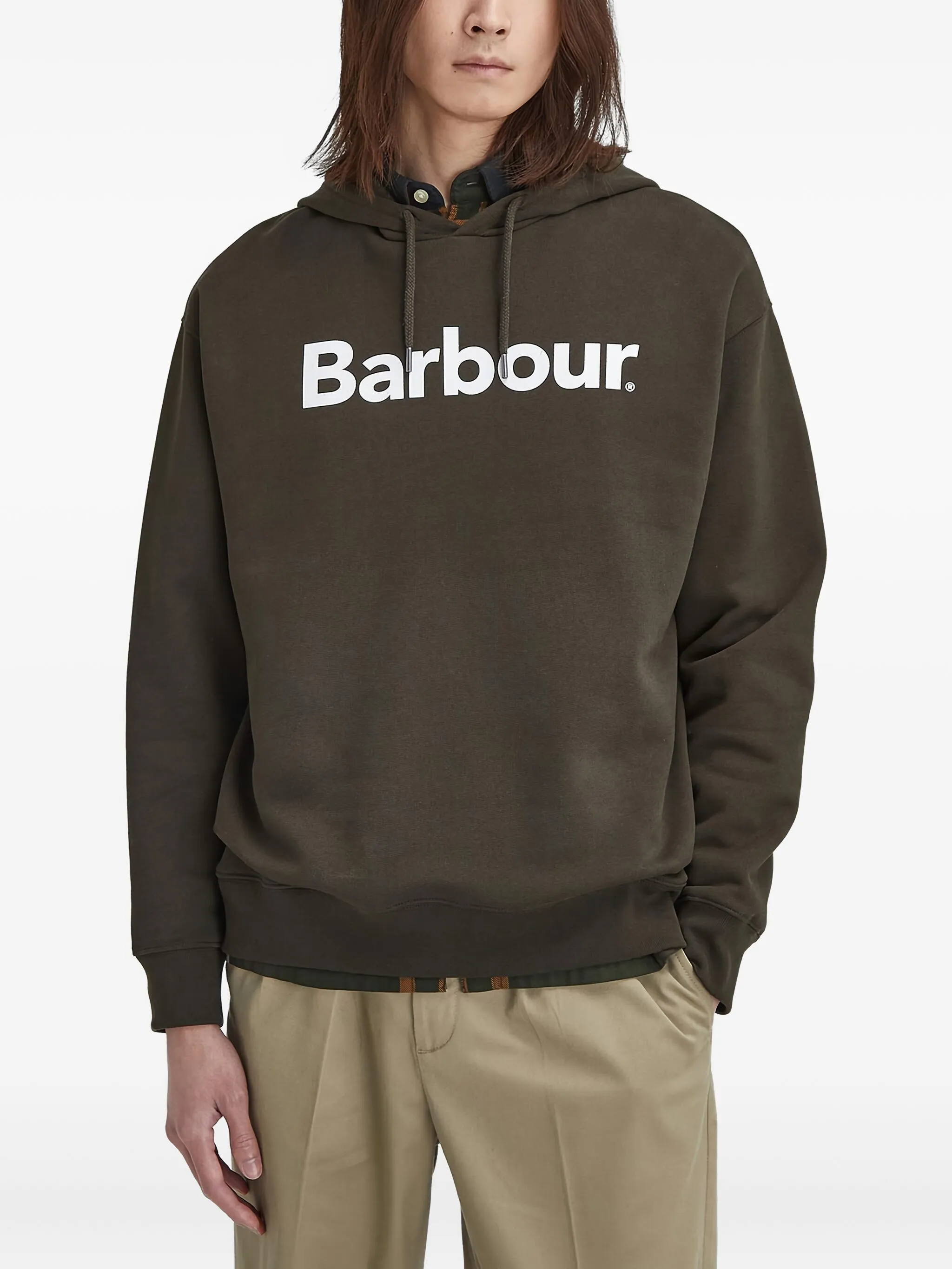 

Худи с логотипом Barbour, зеленый