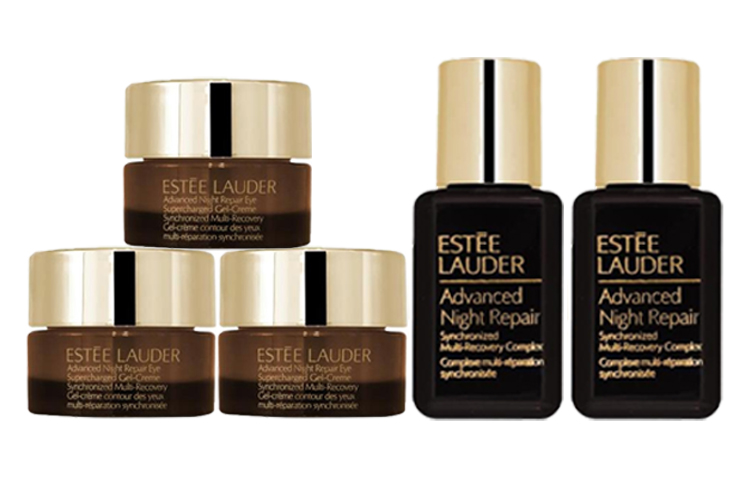 

Набор пробников YASHILANDAI для ухода за кожей восстанавливающий крем для глаз сыворотки дорожный набор увлажняющий и питающий 15мл+5мл ESTEE LAUDER