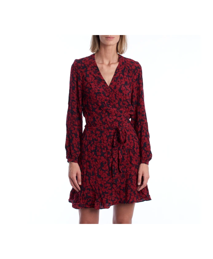 

Платье-Халат с цветочным принтом и женственным силуэтом Zadig & Voltaire, мультиколор