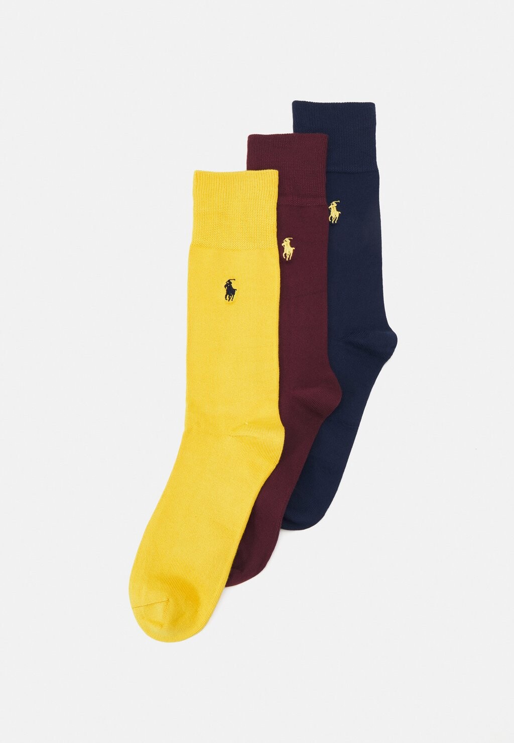 

Носки CREW SOCK UNISEX 3 PACK Polo Ralph Lauren, Бордо