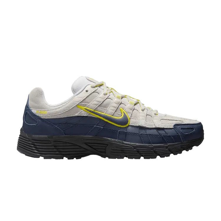 

Кроссовки Nike P-6000 Premium 'White Thunder Blue', кремовый
