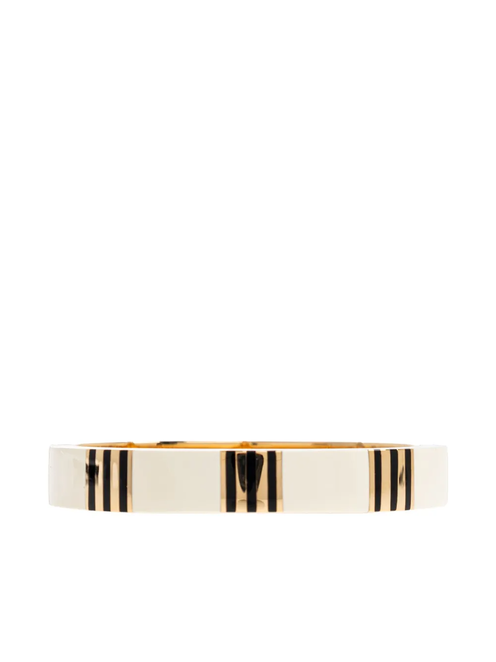 

Браслет T-STRIPE BANGLE Tory Burch, белый