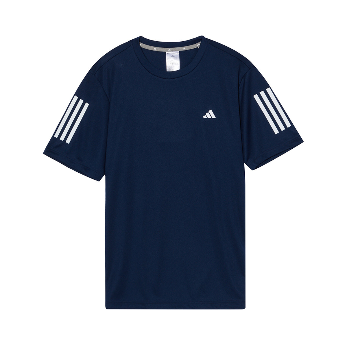 

Футболка мужская темно-синяя Adidas, темно-синий