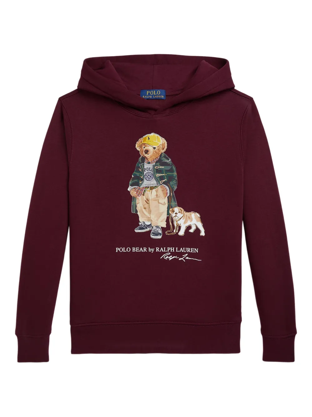 

Флисовое худи Polo Bear POLO RALPH LAUREN KIDS, красный
