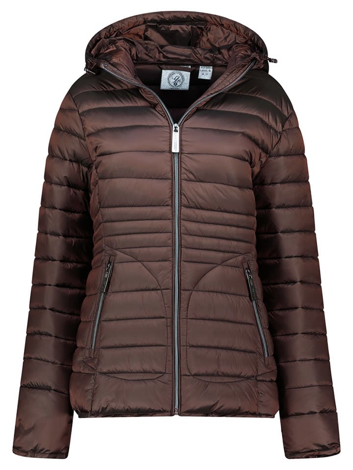 

Geographical Norway Стеганая куртка "Breezi" коричневого цвета