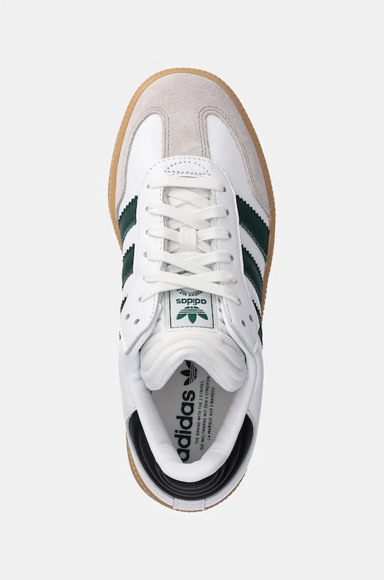 Кожаные кроссовки Samba XLG Adidas Originals, белый — фото 4