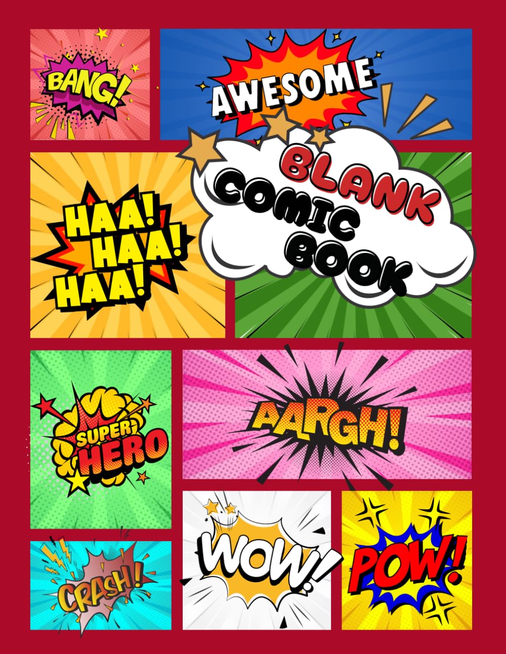 

Blank Comic Cover: A perfect place to unleash your creativity and art. A place to create your dream world (Independently published)