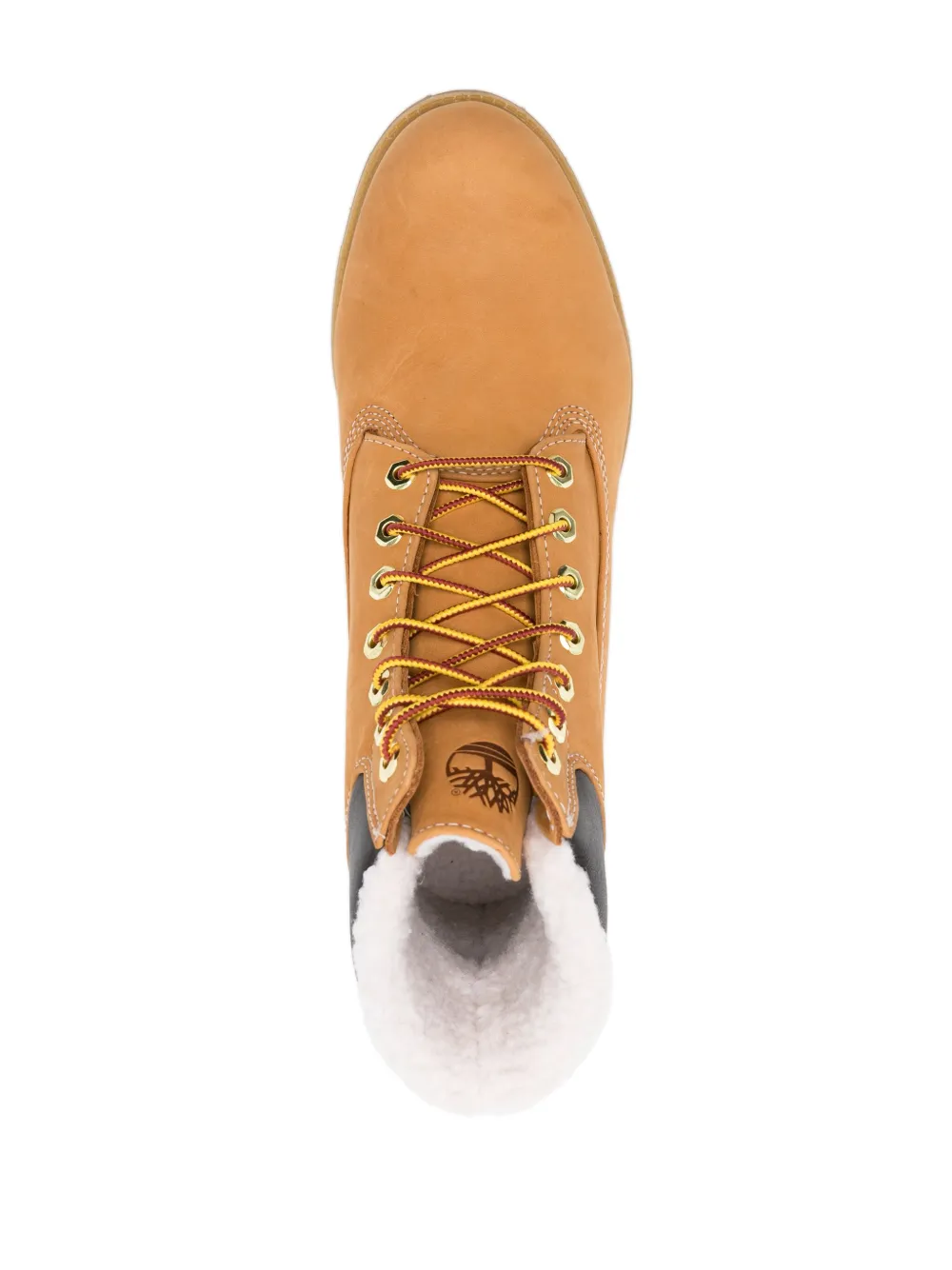 Мужские ботинки Timberland Premium кожаные с подкладкой из искусственного меха, желтый — фото 4