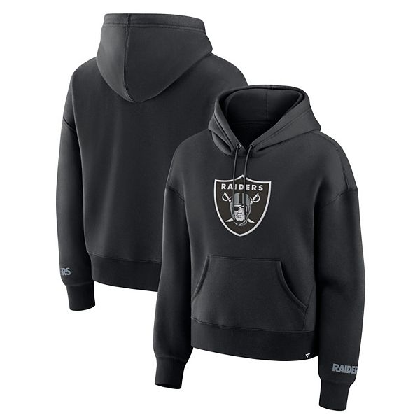 

Женский черный худи Las Vegas Raiders Legacy Fleece Fanatics
