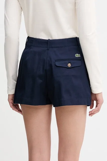 Шорты Lacoste темно-синий — фото 3