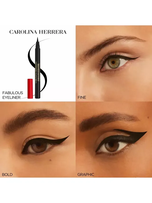 Потрясающая подводка для глаз, насыщенно-черная Carolina Herrera — фото 3