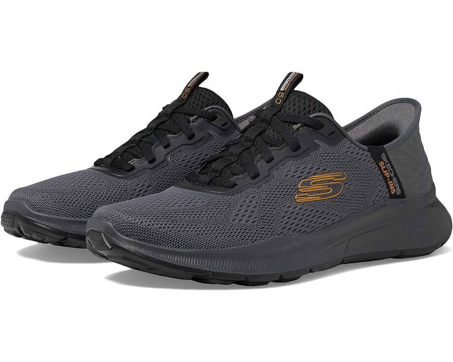 

Кроссовки SKECHERS Equalizer 5.0 Hands Free Slip-Ins, цвет Charcoal/Orange, Серый, Кроссовки SKECHERS Equalizer 5.0 Hands Free Slip-Ins, цвет Charcoal/Orange