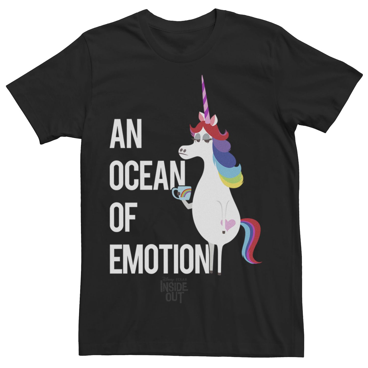 

Мужская футболка Disney/Pixar Inside Out Unicorn Ocean Disney / Pixar