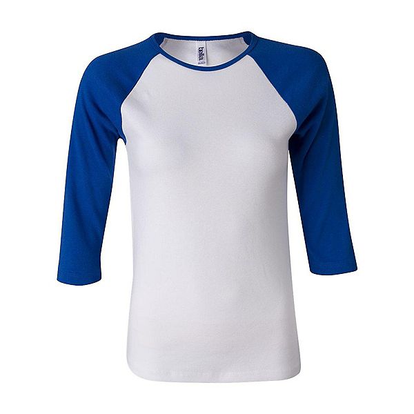 

Bella + canvas женская футболка 1x1 baby rib raglan с рукавом три четверти Bella+Canvas, White And True Royal, Белый, Bella + canvas женская футболка 1x1 baby rib raglan с рукавом три четверти Bella+Canvas, White And True Royal
