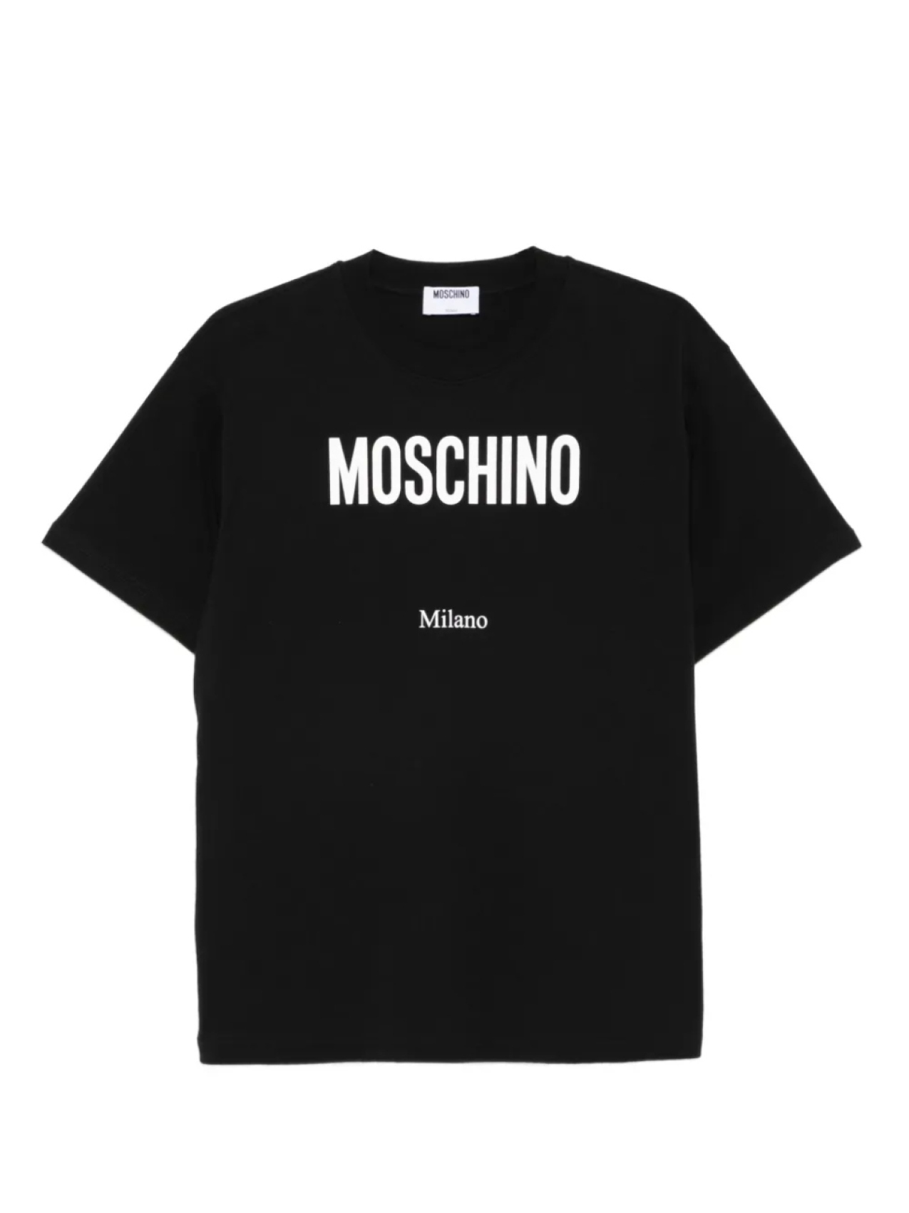 

Moschino футболка с логотипом, черный
