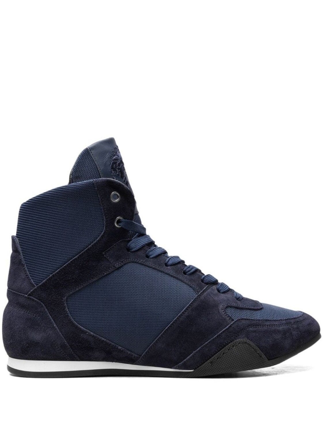 

Кроссовки Versace High Top Greek Key "Navy", синий