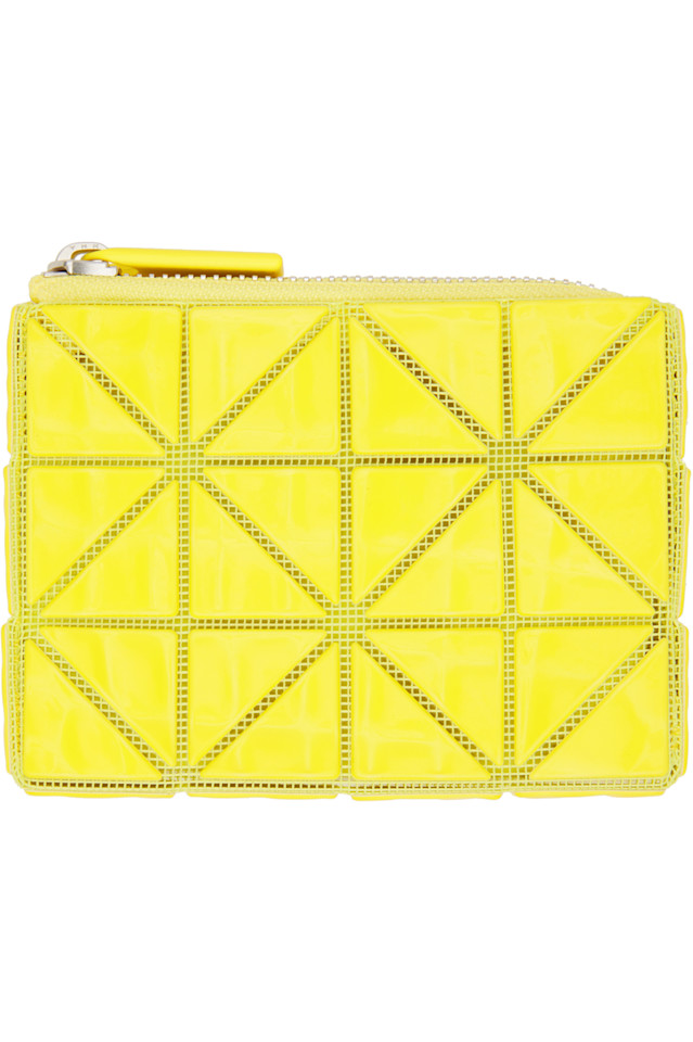 

Кошелёк-кассетник Bao Bao Issey Miyake, желтый